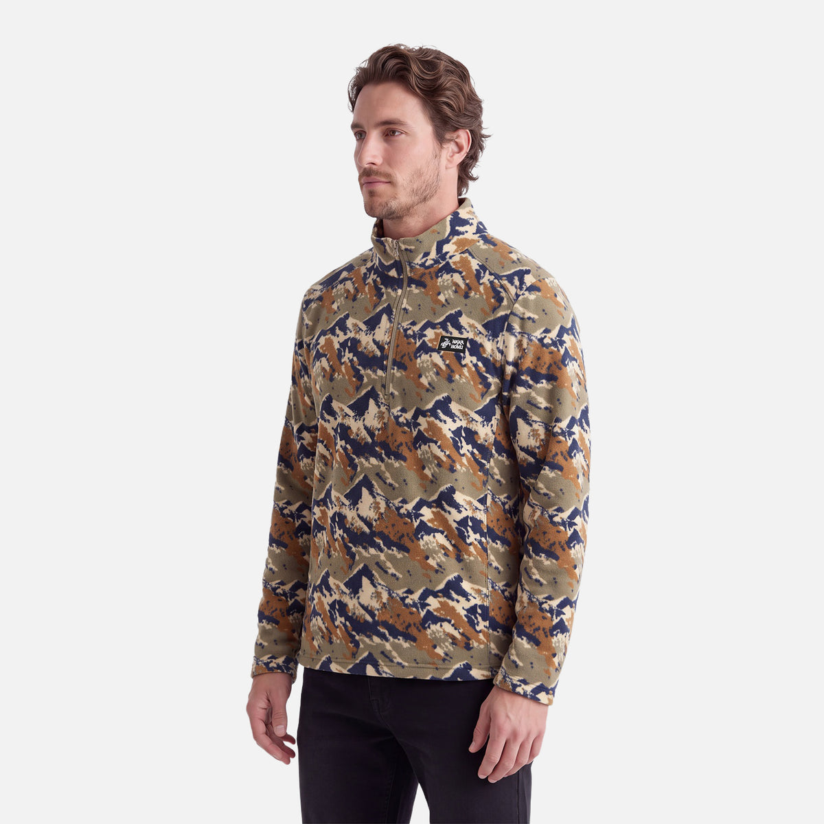 Polar Hombre Asegurao Print Oliva Haka Honu