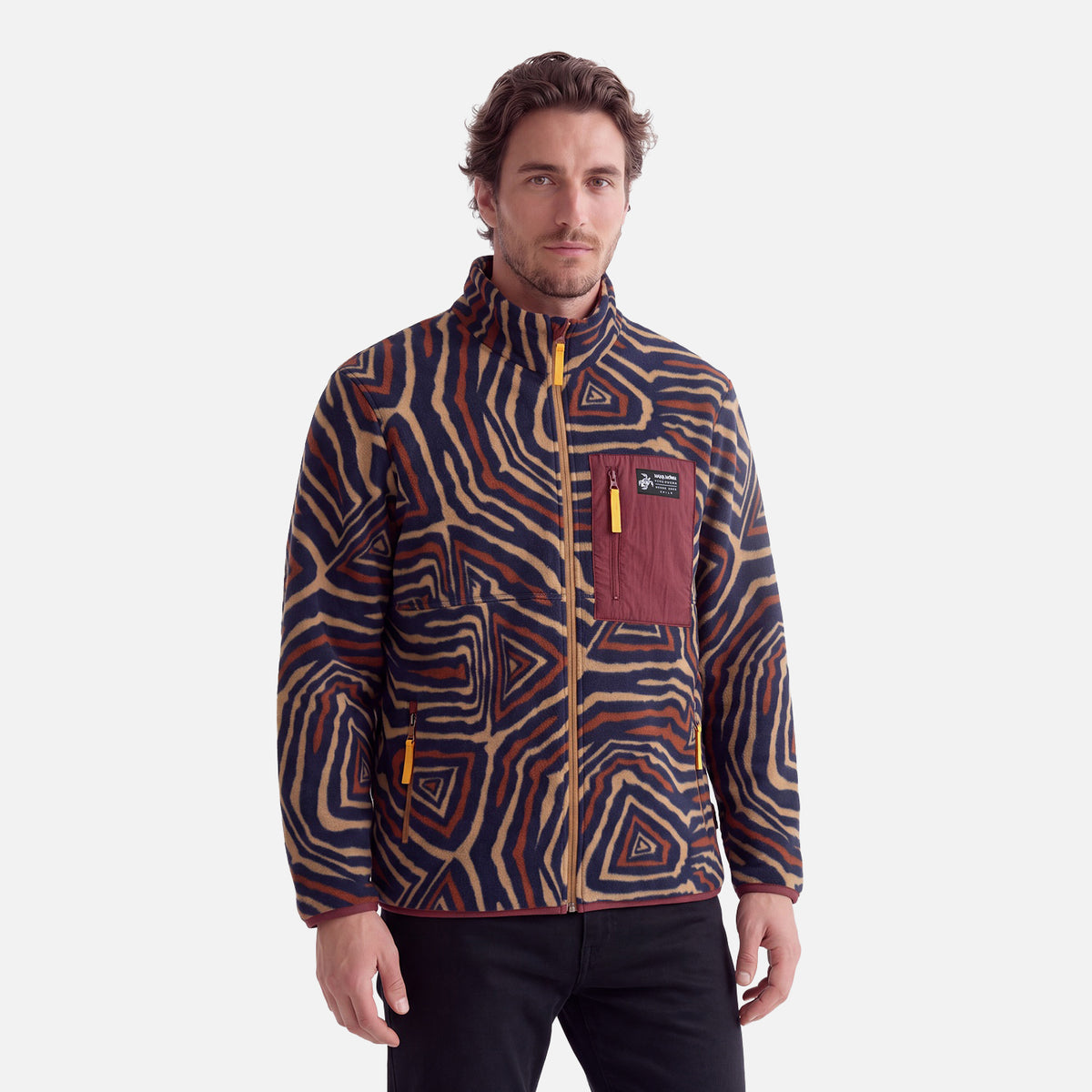 Polar Hombre Ruil Print Cafe Claro Haka Honu