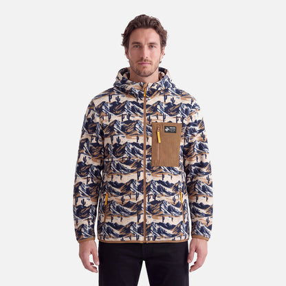 Polar Hombre Lenero Print Crema Haka Honu