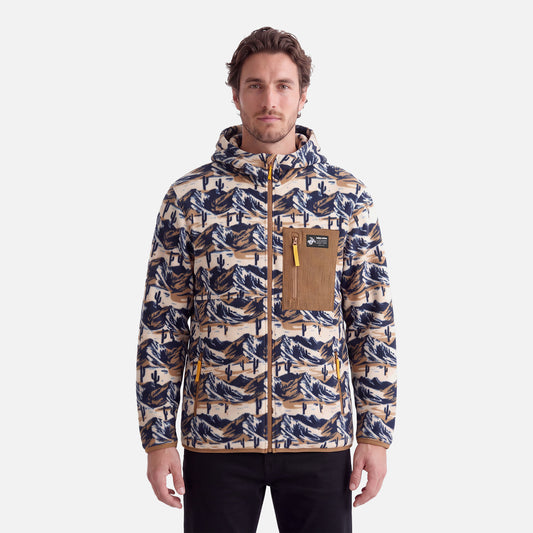 Polar Hombre Leñero Print Crema Haka Honu