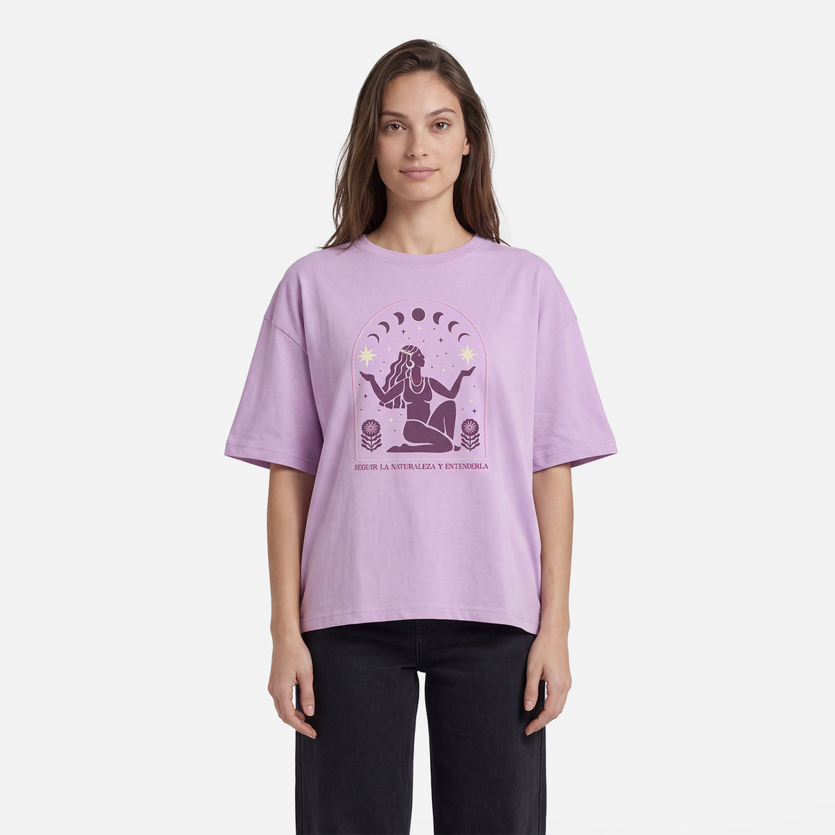 Polera Mujer Gorrion Malva Haka Honu