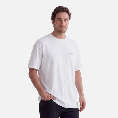 Polera Hombre Polo Blanco Haka Honu