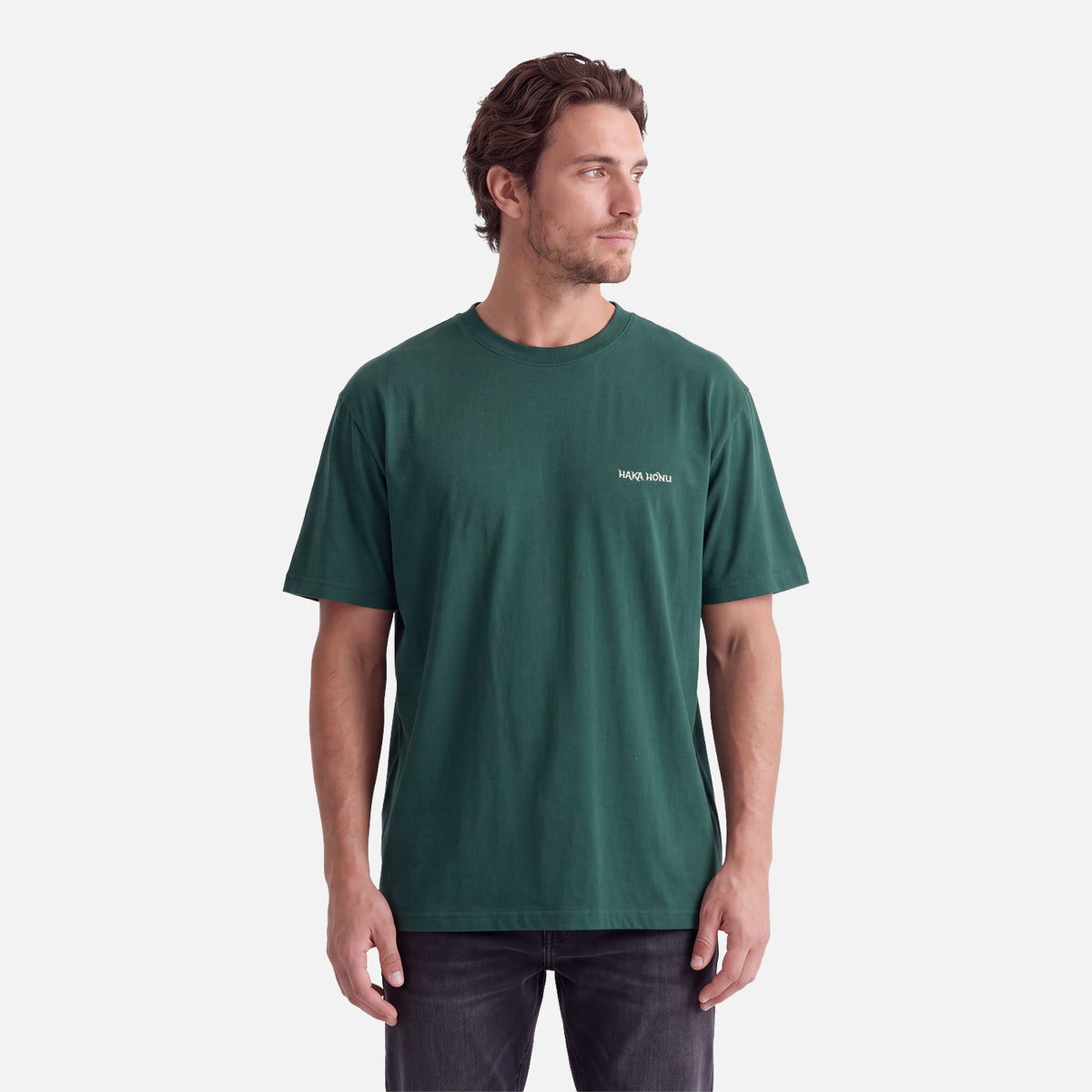 Polera Hombre Polo Esmeralda Haka Honu