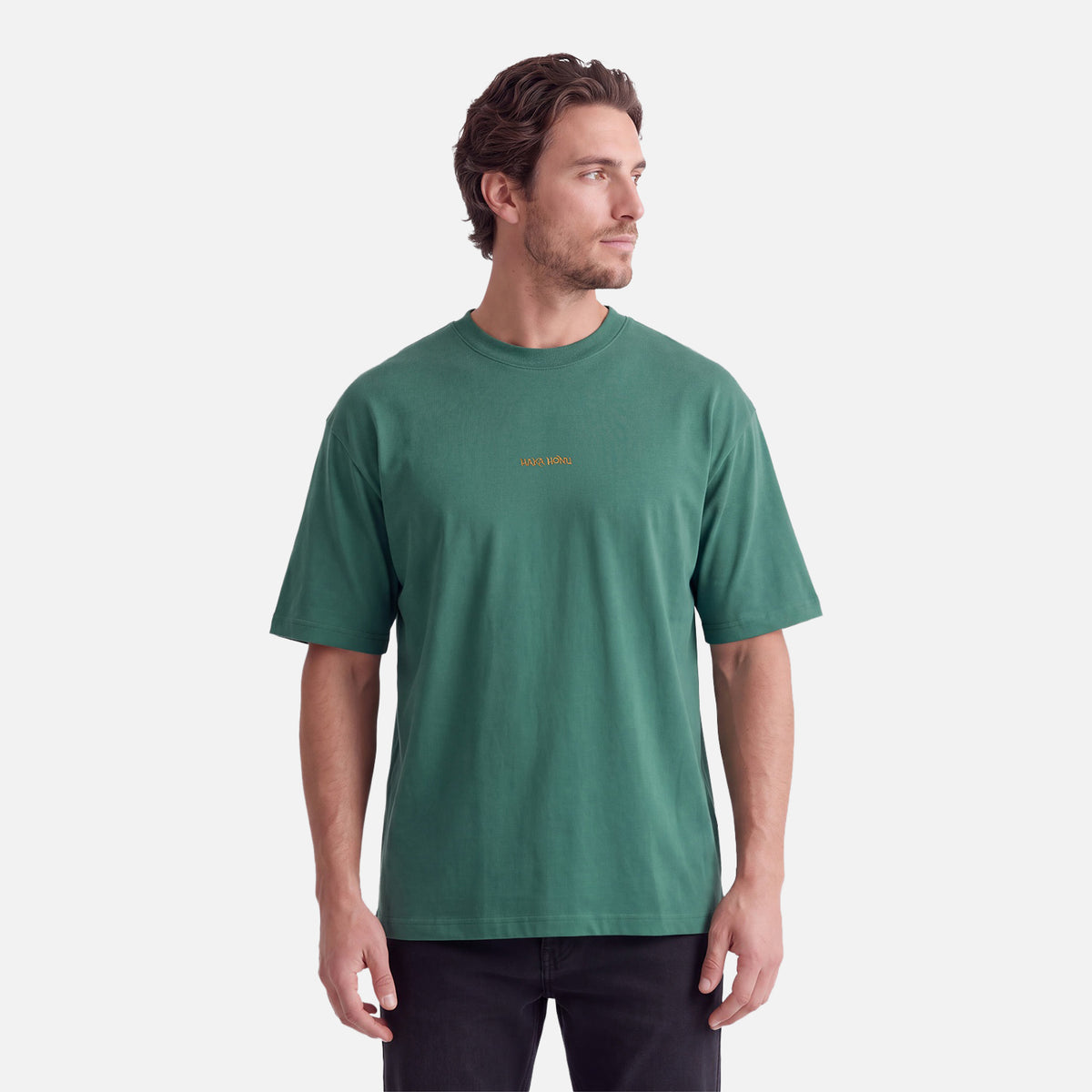 Polera Hombre Que Heavy Esmeralda Haka Honu