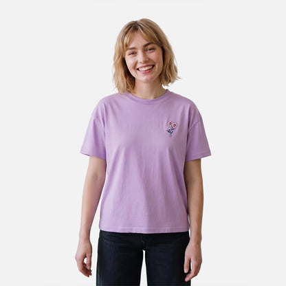 Polera Mujer Liofilizada Malva Haka Honu