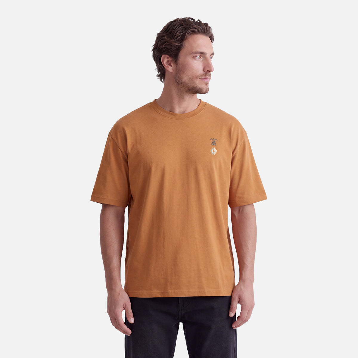 Polera Hombre Norte Grande Mostaza Haka Honu