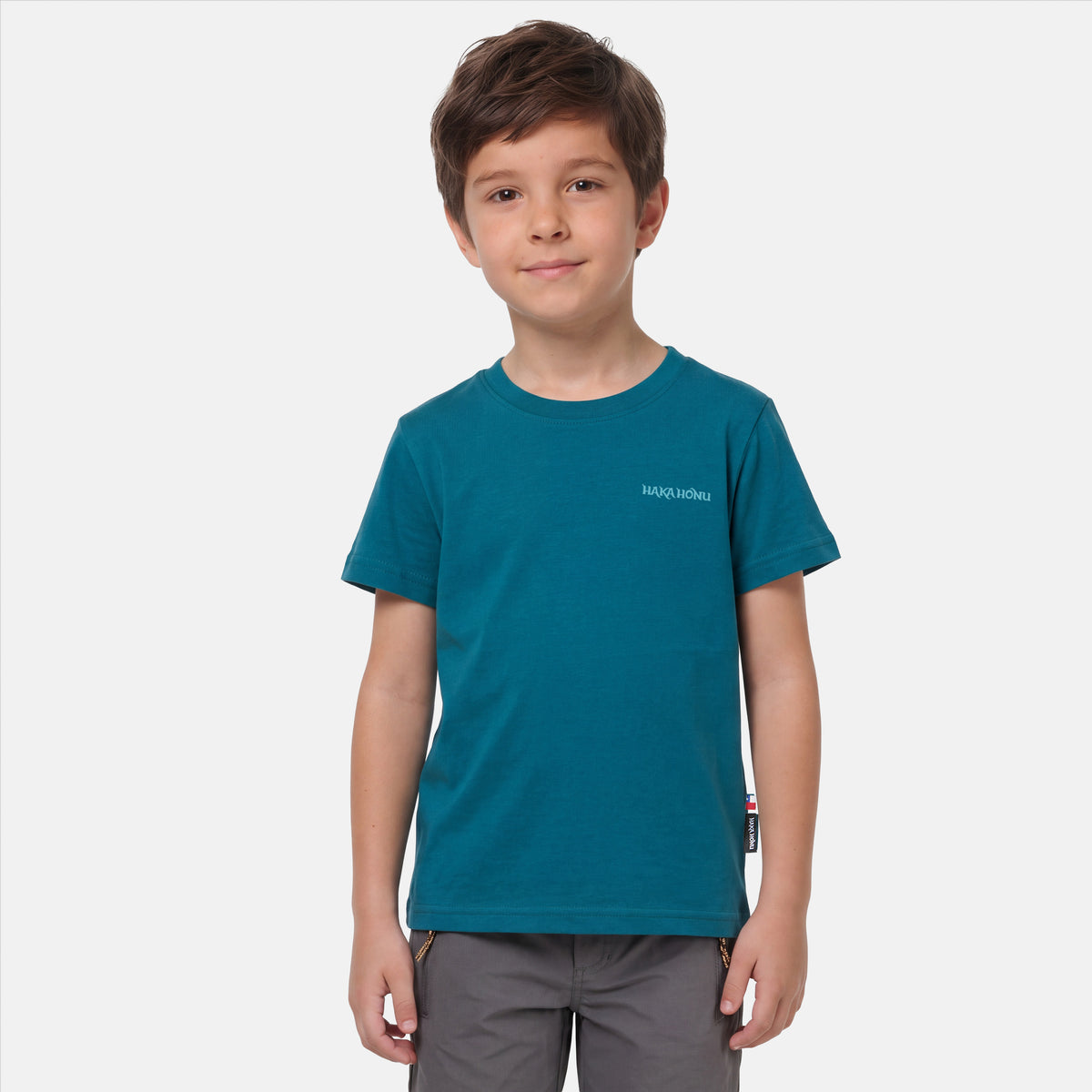 Polera Niño Zorrito explorador Petroleo Haka Honu