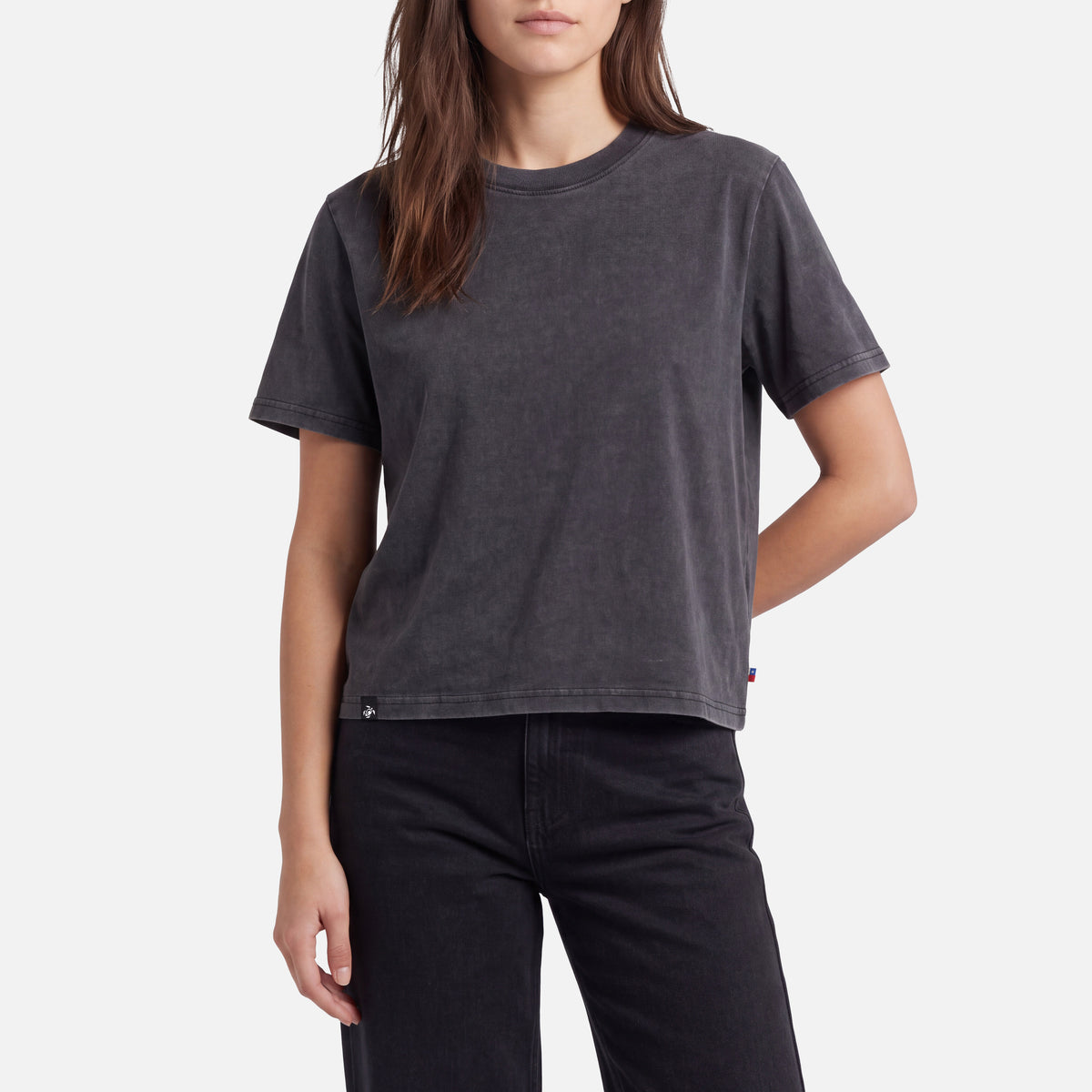 Polera Mujer Sin Prisa Gris Oscuro Haka Honu