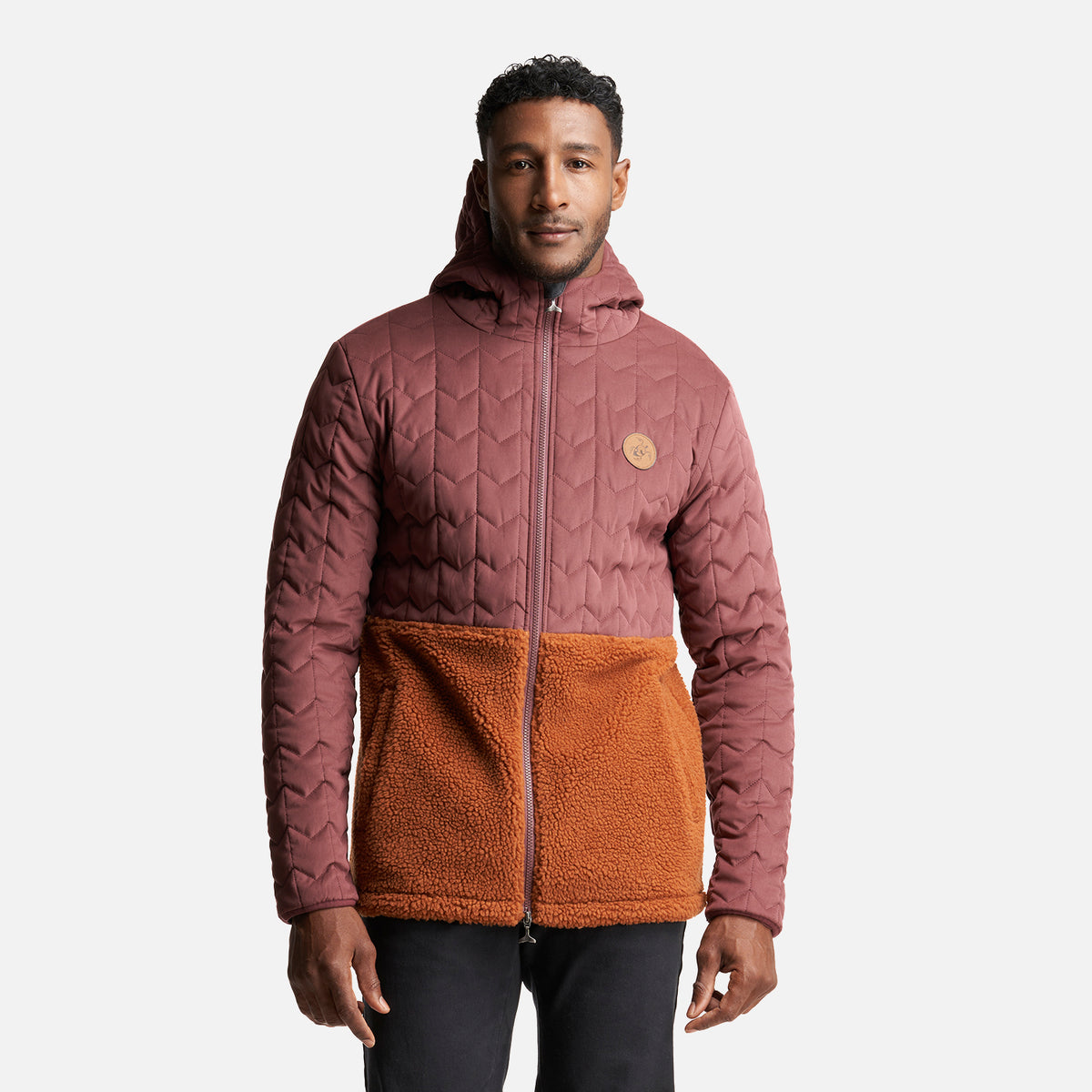 Chaqueta Hombre Noes-Ni Burdeo/Terracota Haka Honu - S