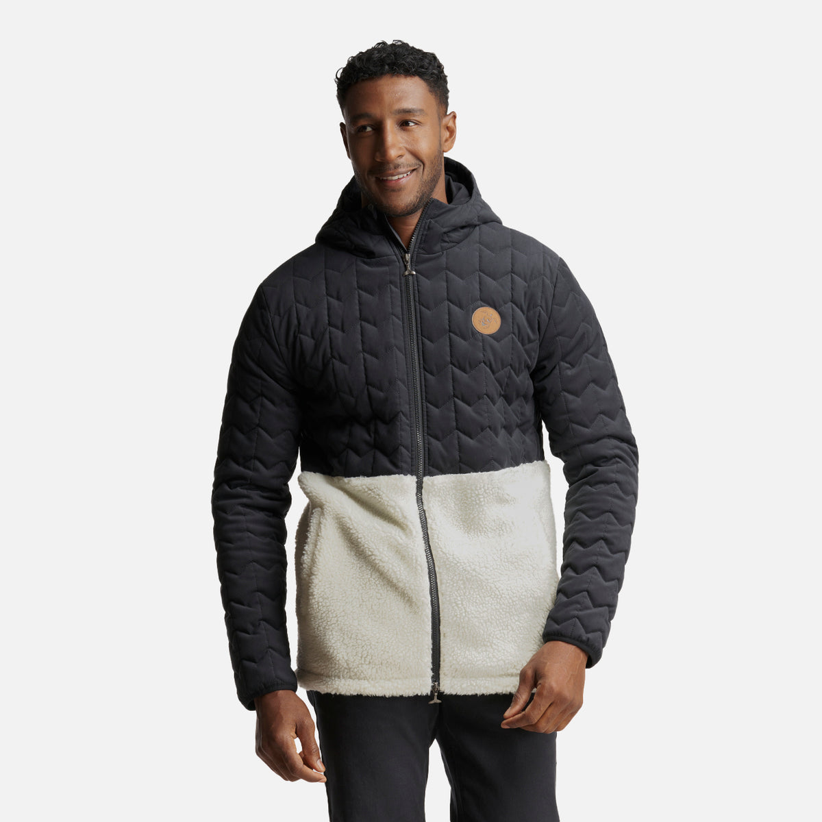 Chaqueta Hombre Noes-Ni Negro Crema Haka Honu - S