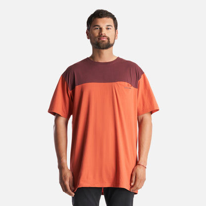 Polera Hombre Dale Color Terracota Haka Honu