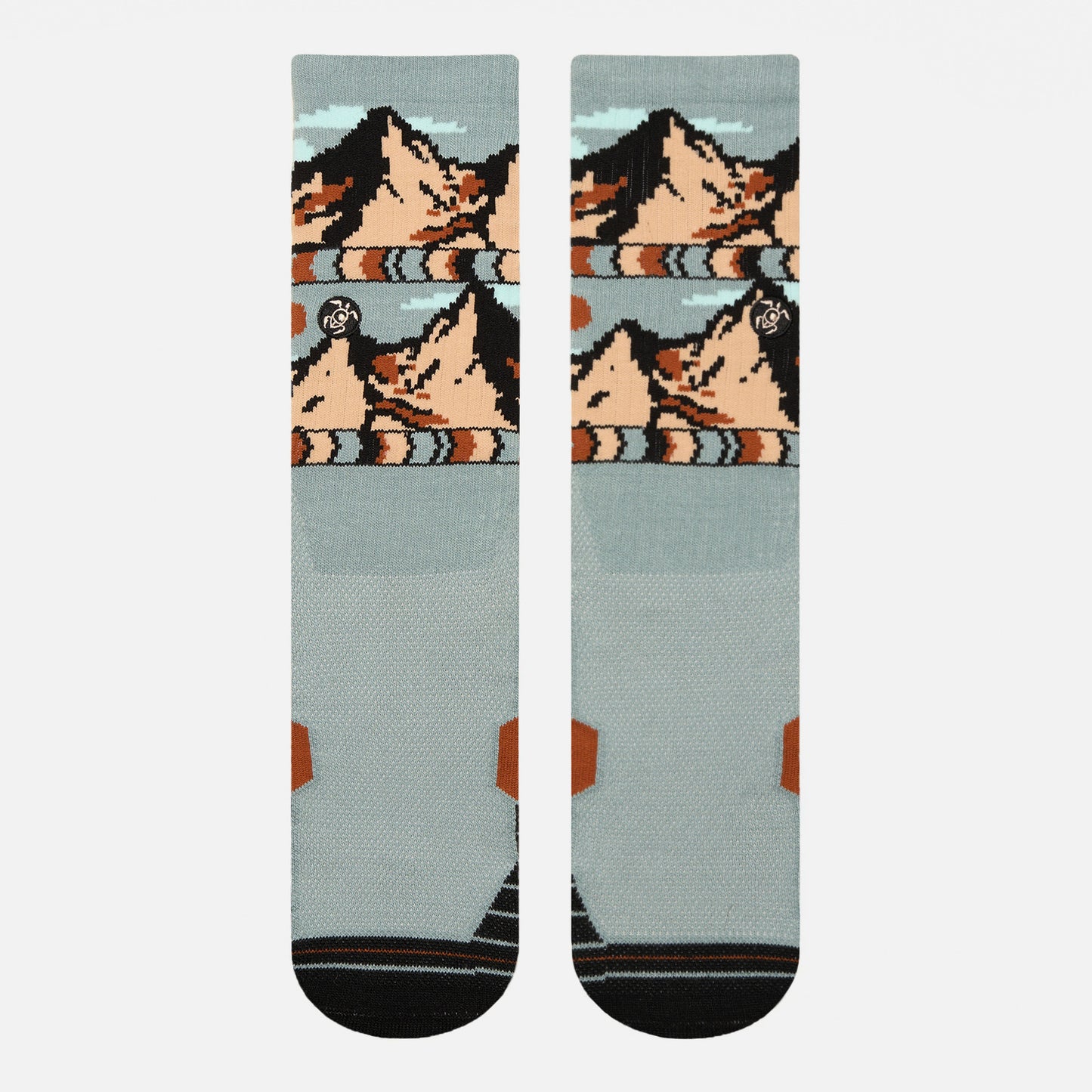 Calcetines Hombre Sendero Verde Claro Haka Honu