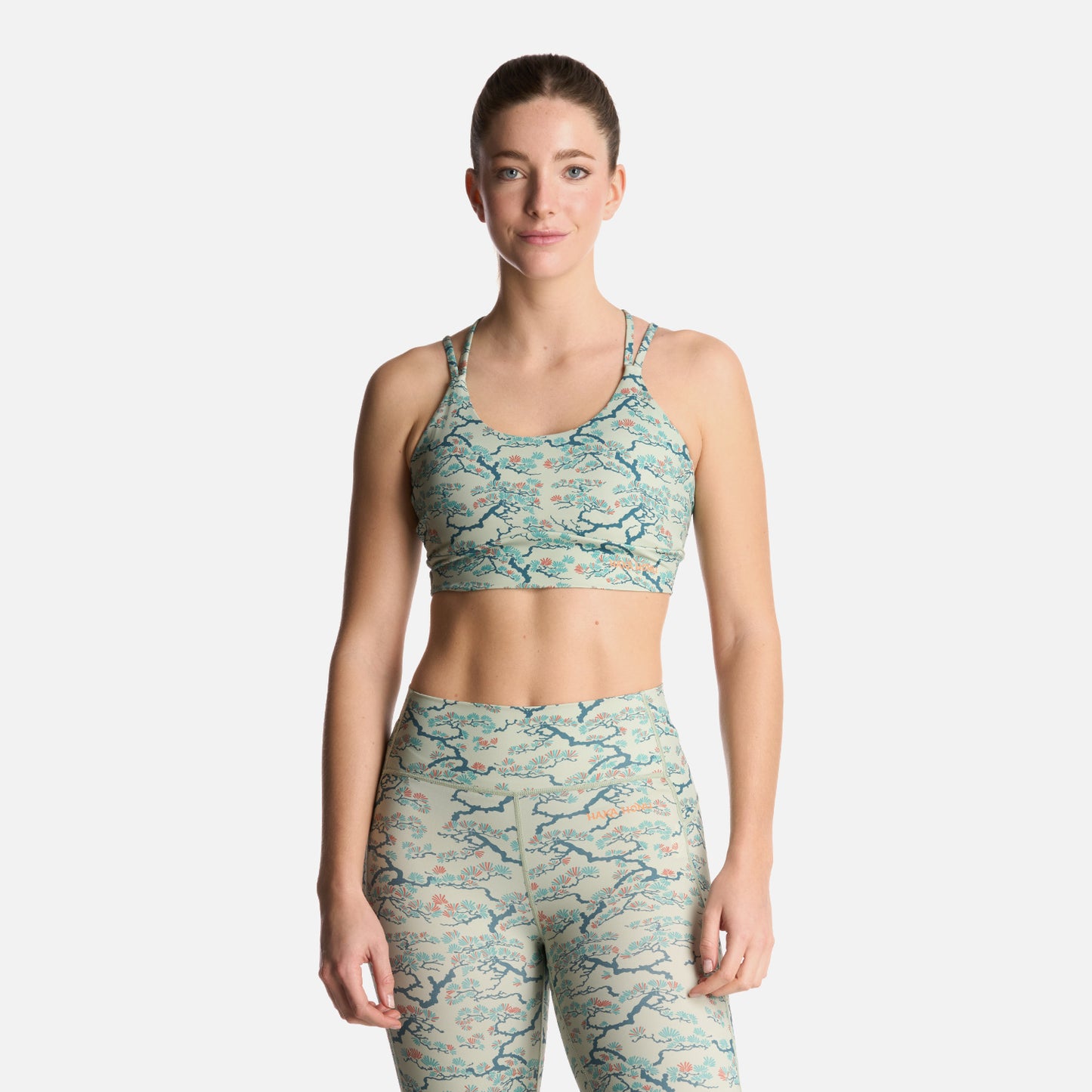Peto Mujer Copihue Print Menta Haka Honu