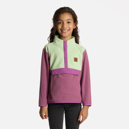 Polerón Niña Tokerau Poki Morado Oscuro Haka Honu