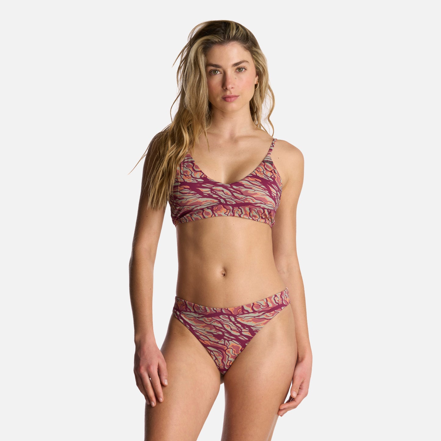Traje de Baño Mujer Tuga Print Rosa Haka Honu