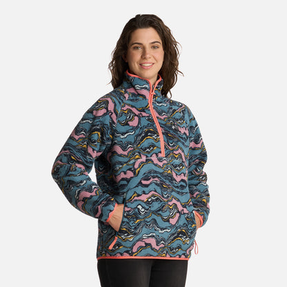 Polar Mujer Fogon Print Petroleo Haka Honu