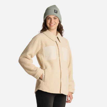 Chaqueta Mujer Leñadora Crema Haka Honu