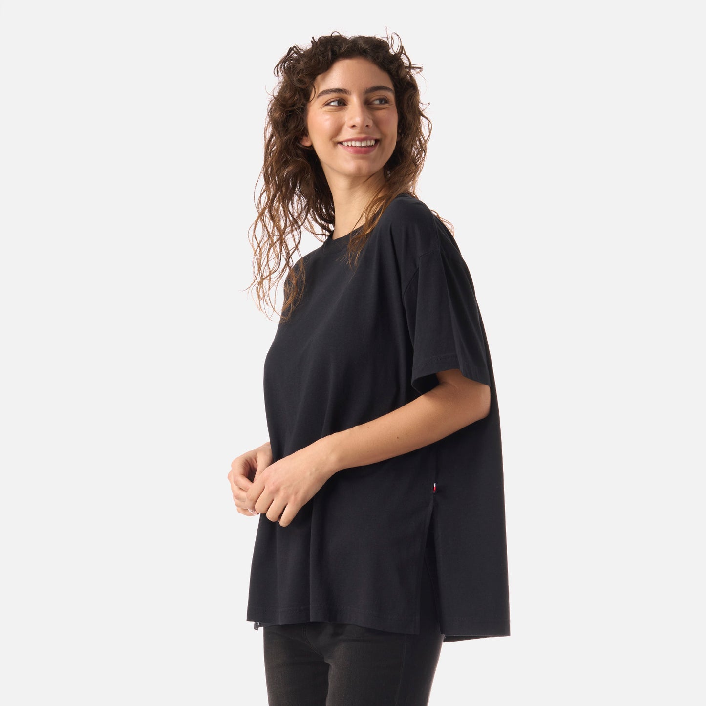 Polera Mujer Mamboo Negro Haka Honu