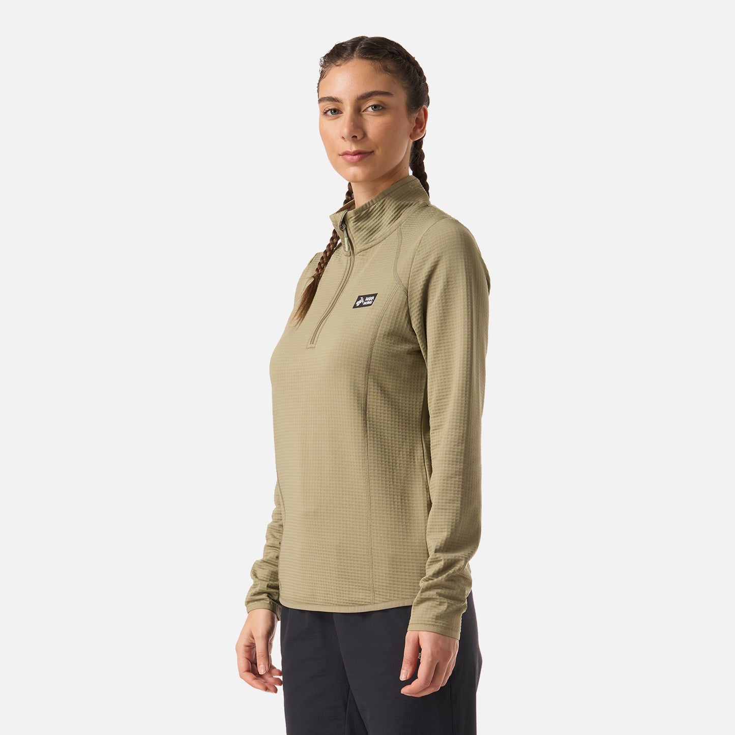 Polerón Mujer Taina Verde Oliva Haka Honu