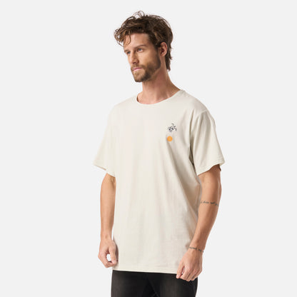 Polera Hombre El Cuernudo Menta Claro  Haka Honu