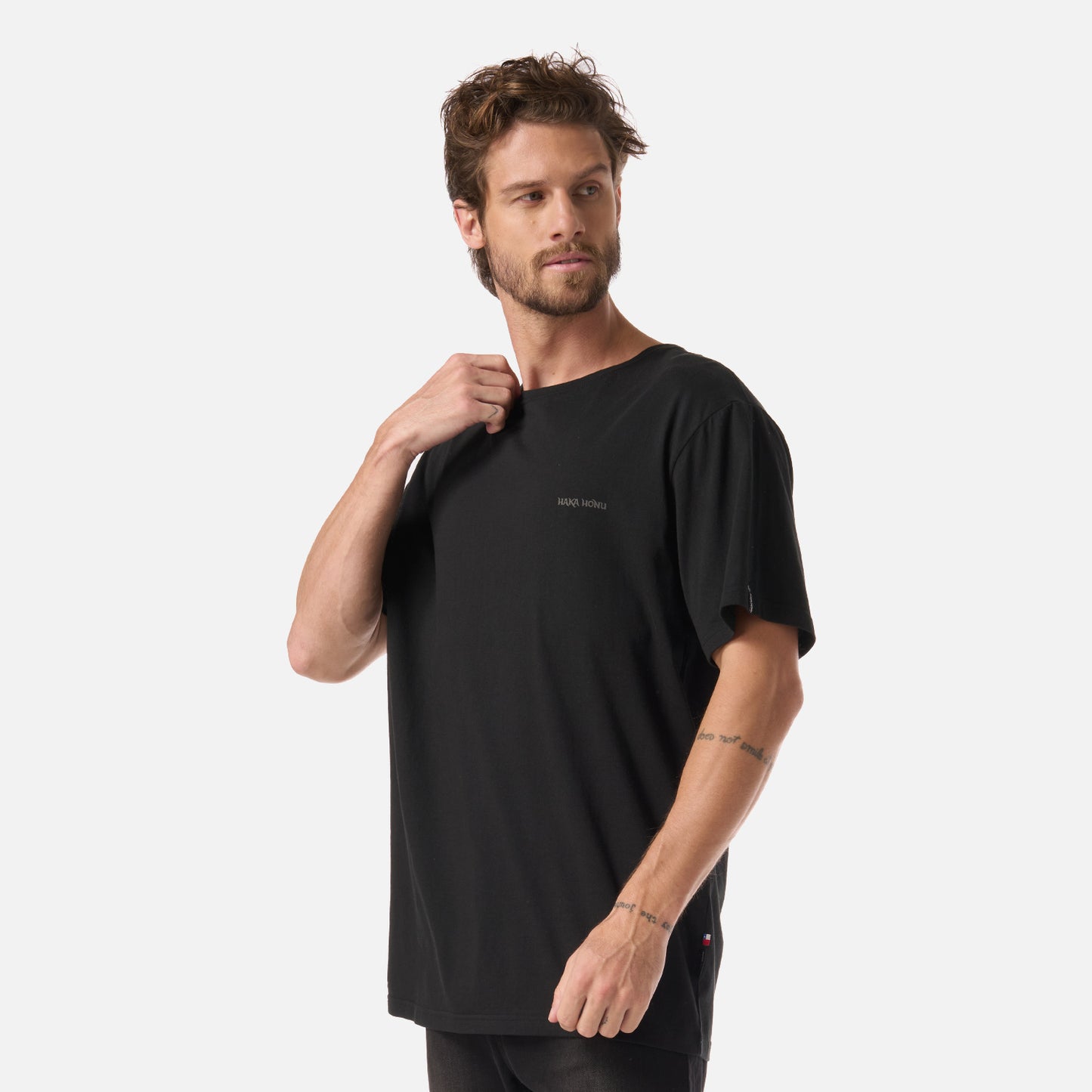 Polera Hombre Haka Negro Haka Honu