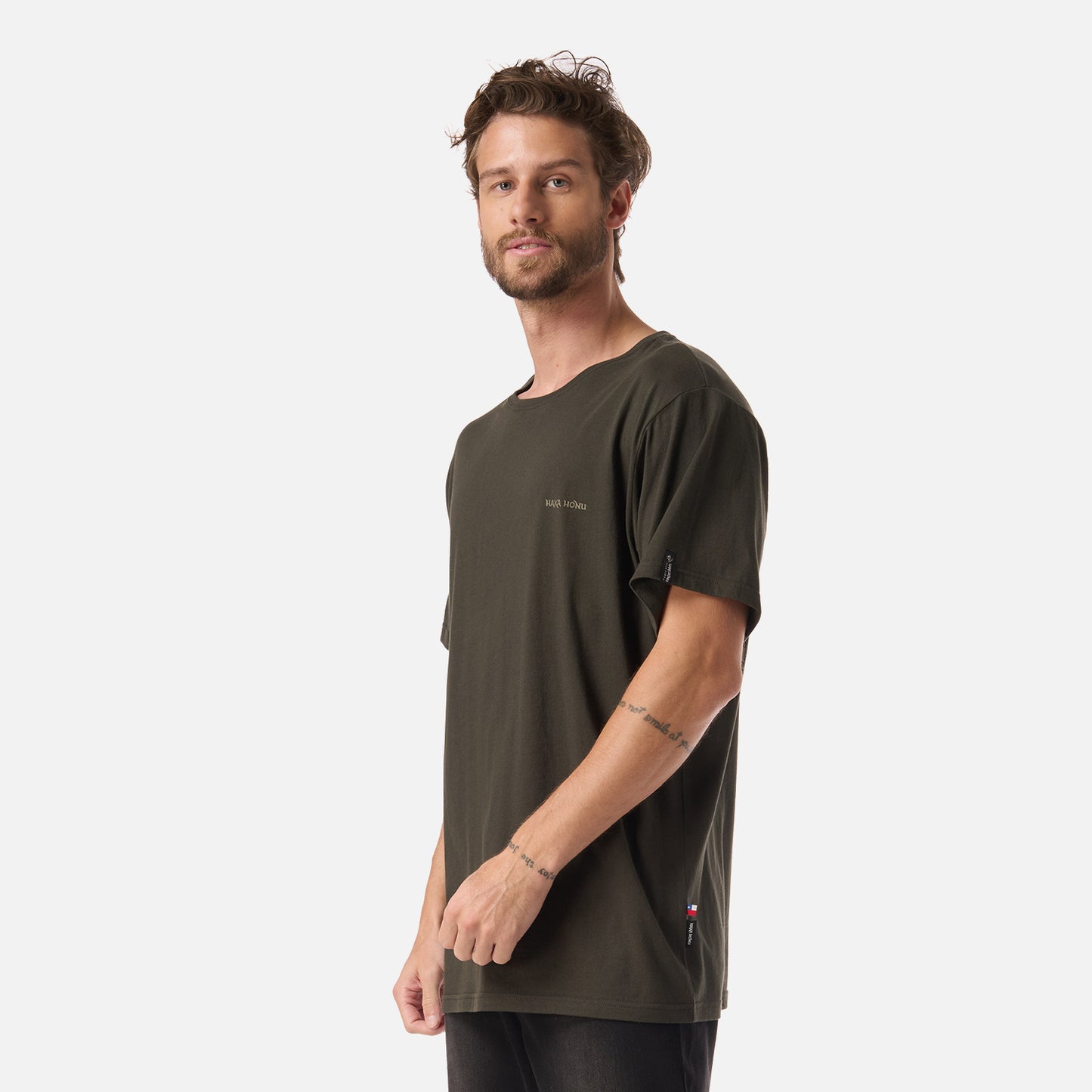 Polera Hombre Haka Verde Militar Haka Honu