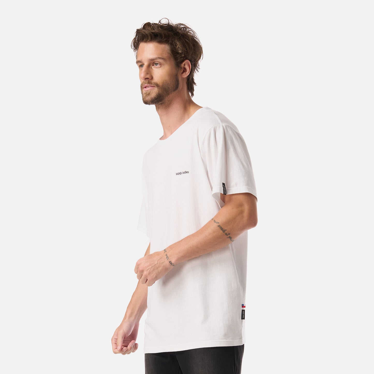 Polera Hombre Haka Blanco Haka Honu