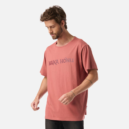 Polera Hombre Logo Terracota Claro Haka Honu