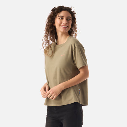 Polera Mujer Polo Verde Oliva Haka Honu