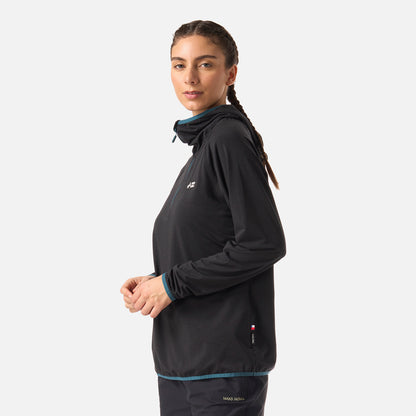 Polerón Mujer Taina Pro Negro Haka Honu