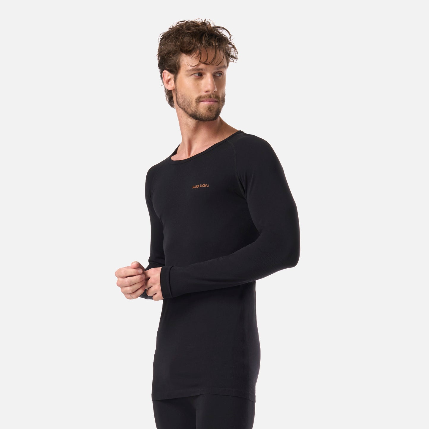 Primera Capa Hombre Puma Austral Top Negro Haka Honu