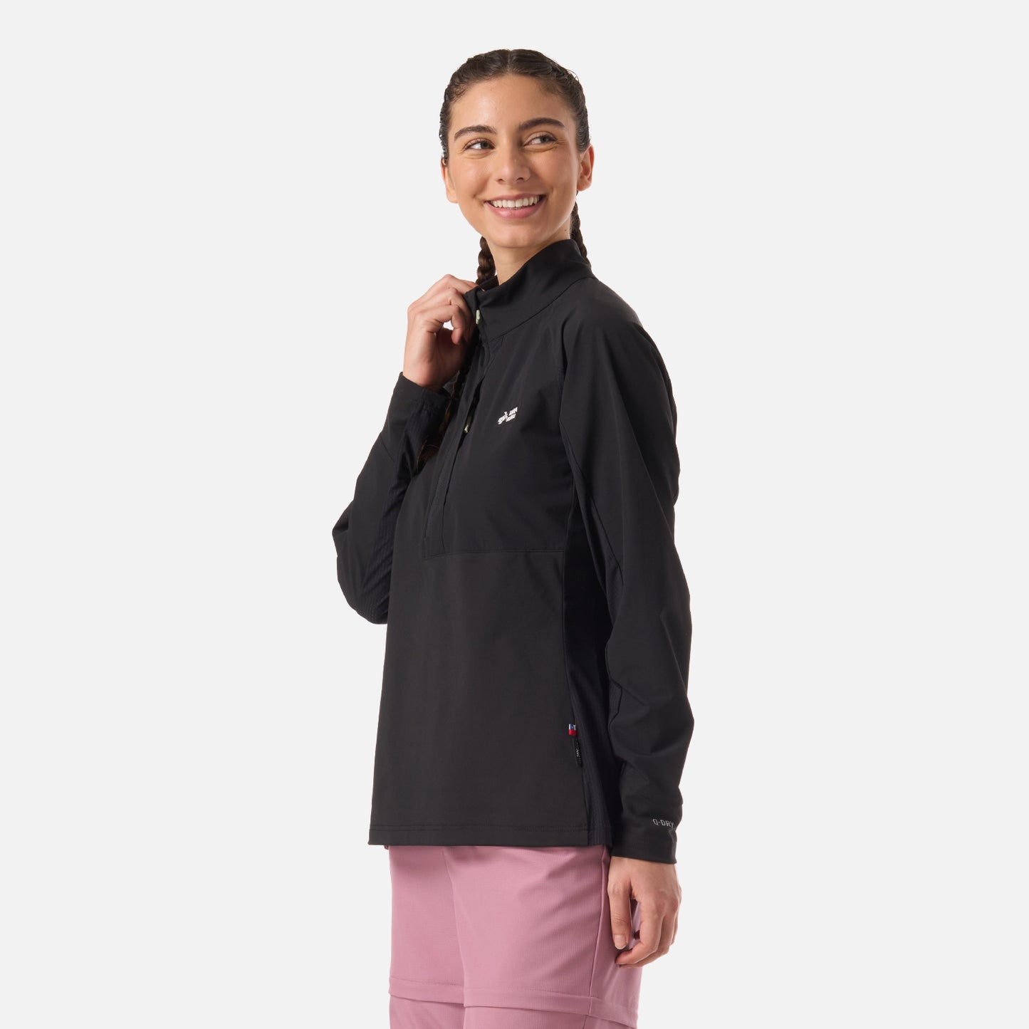 Polerón Mujer Higo Negro Haka Honu