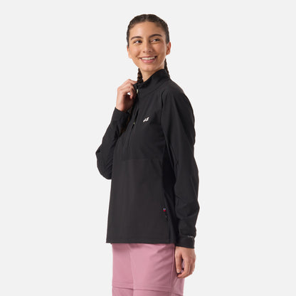 Polerón Mujer Higo Negro Haka Honu