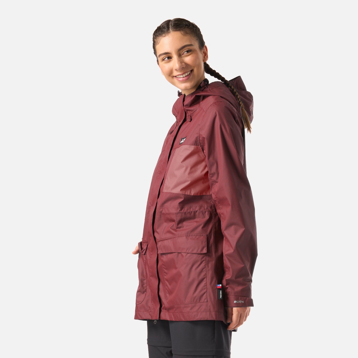 Chaqueta Mujer Kauai Vino Haka Honu