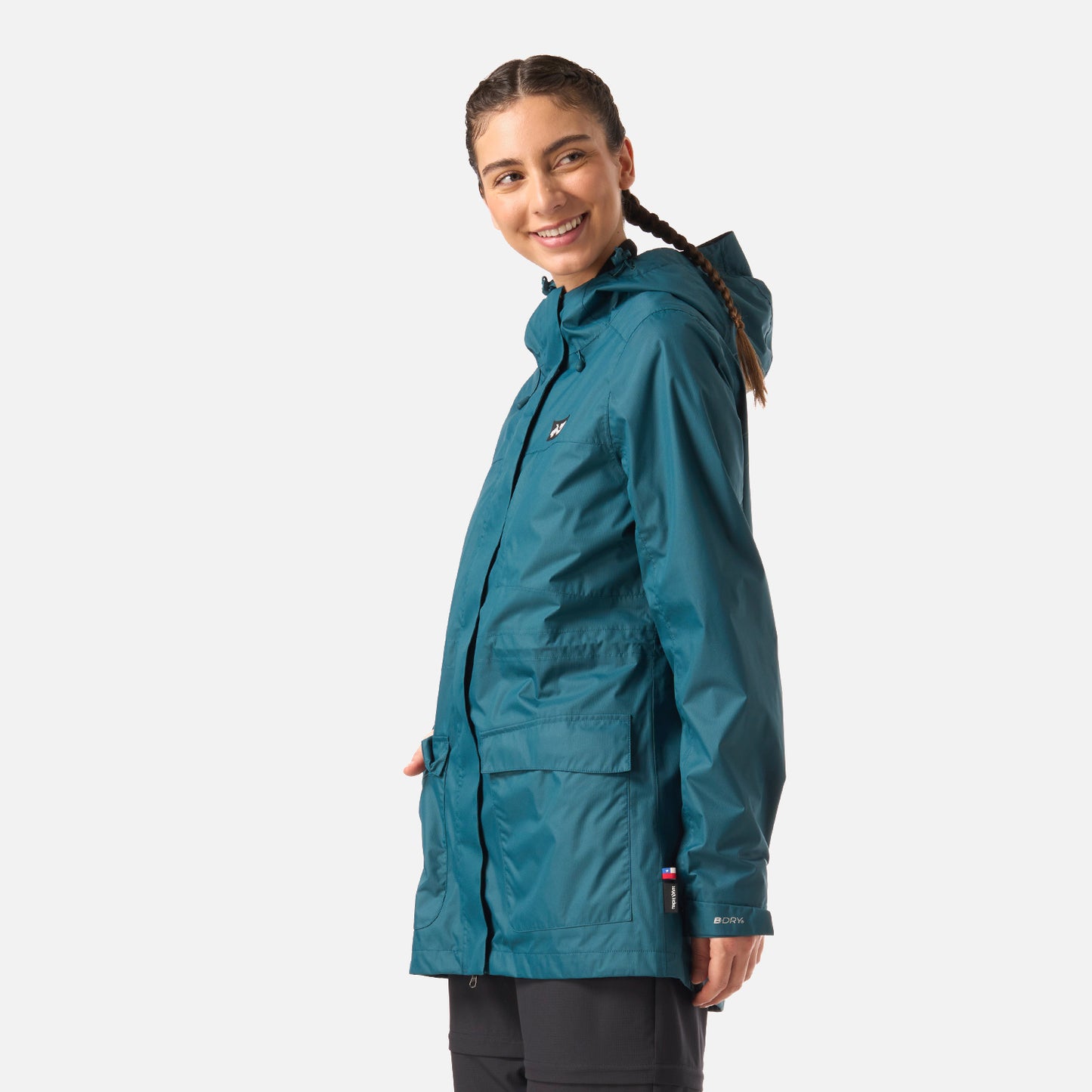 Chaqueta Mujer Kauai Petroleo Oscuro Haka Honu