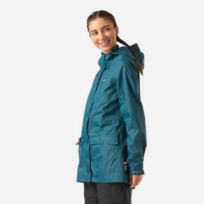 Chaqueta Mujer Kauai Petroleo Oscuro Haka Honu