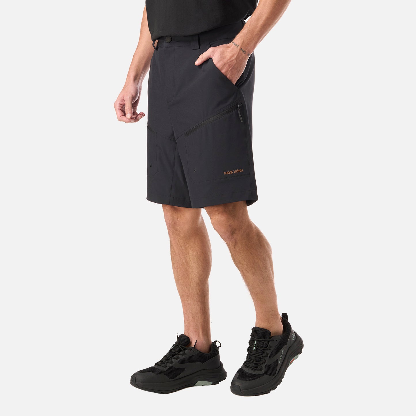 Short  Hombre Encargo Negro Haka Honu