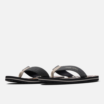 Sandalia Hombre Shancla Negro/Beige Haka Honu