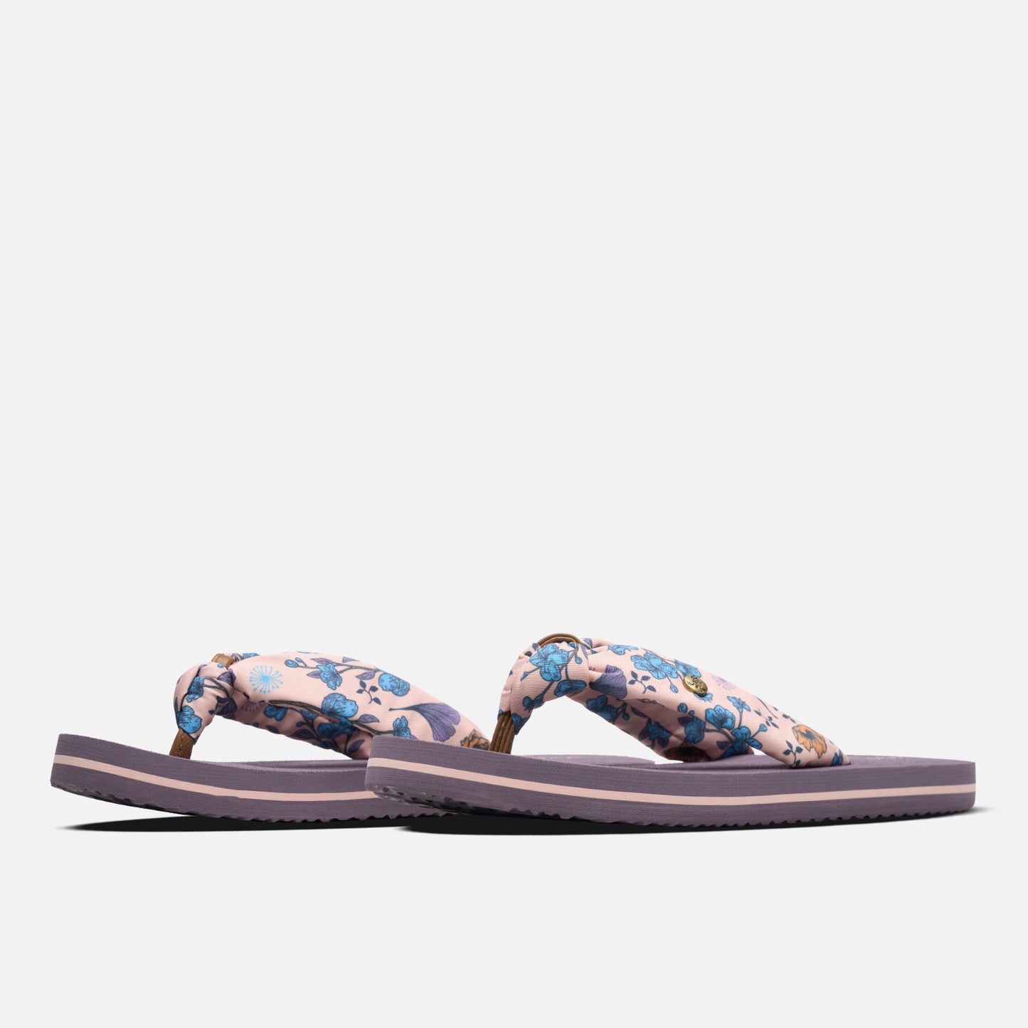 Sandalia Mujer Shancleta Damasco Haka Honu