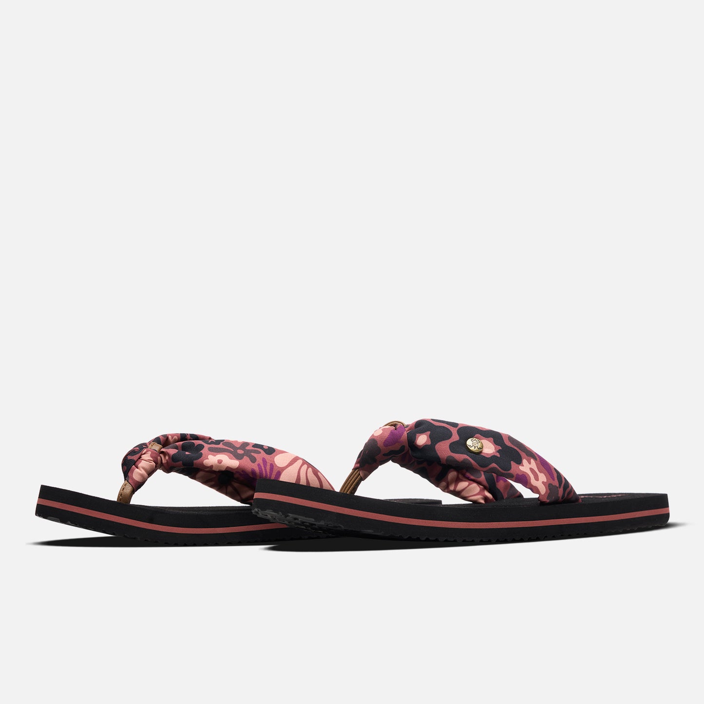 Sandalia Mujer Shancleta Negro Haka Honu