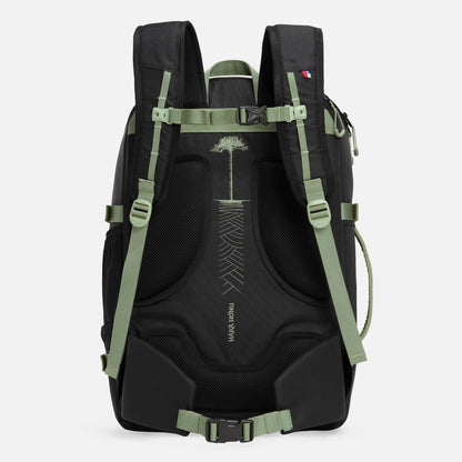 Mochila Viajera 42L Negro Haka Honu