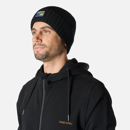 Gorro Unisex Codorniz Negro Haka Honu