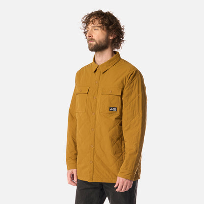 Camisa Hombre Fogata Mostaza Oscuro Haka Honu