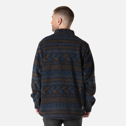 Camisa Hombre Cuentiao Print Azul Noche Haka Honu
