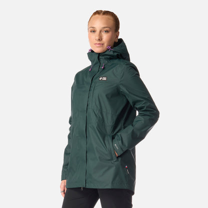 Chaqueta Mujer Kauai Verde Bosque Haka Honu