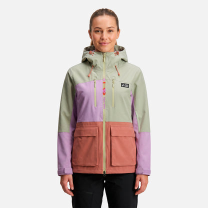 Chaqueta Mujer Viento Blanco Jade Haka Honu