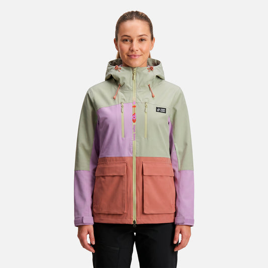 Chaqueta Mujer Viento Blanco Jade Haka Honu