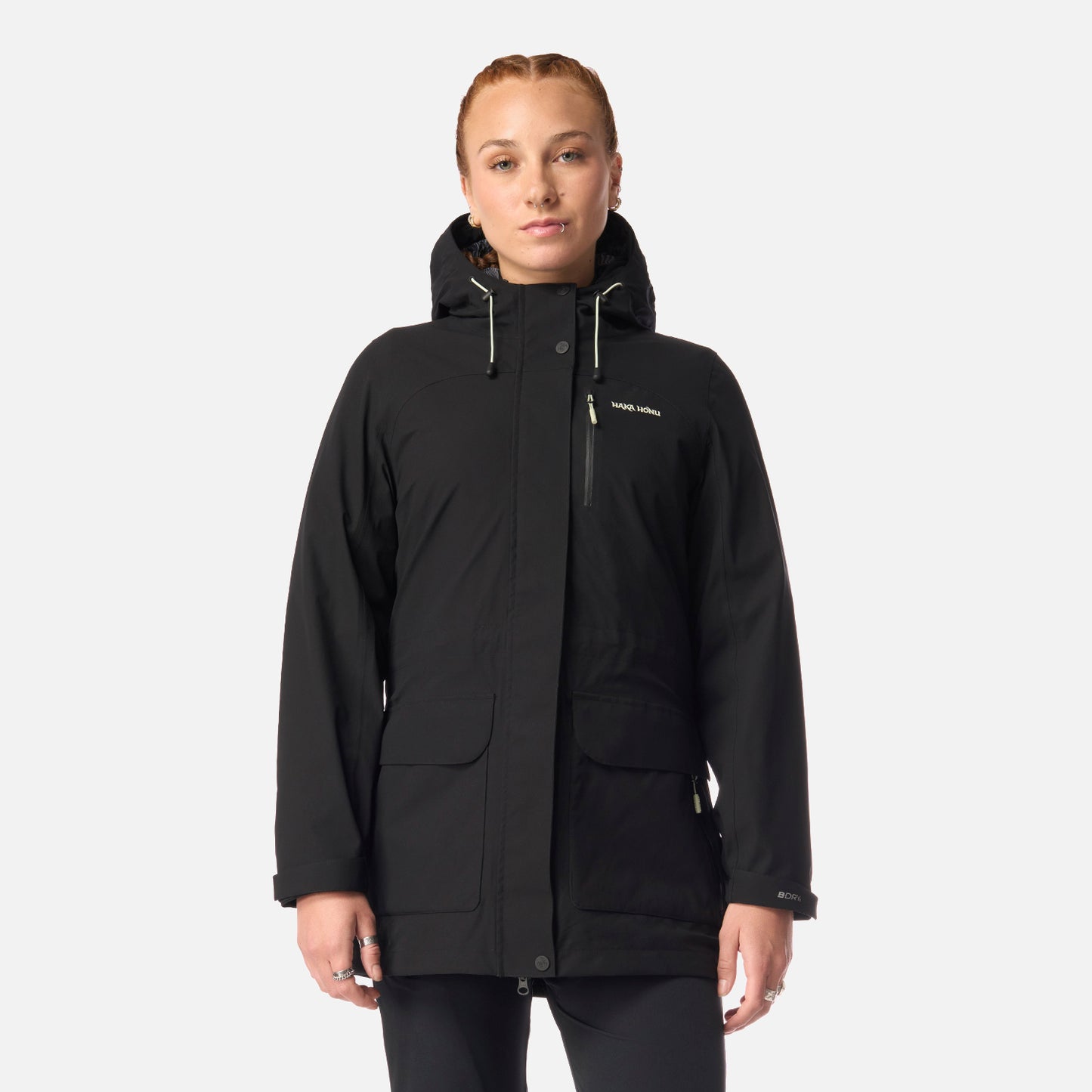Chaqueta Mujer Perro Guapo Pro Negro Haka Honu