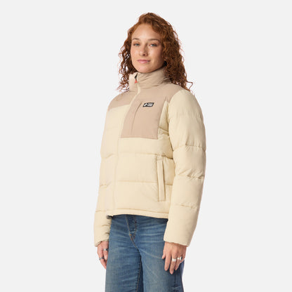 Chaqueta Mujer Aislada Taupe Haka Honu