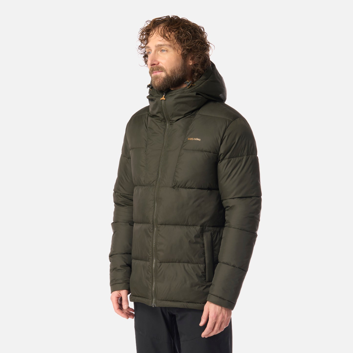 Chaqueta Hombre Pilpilen Verde Militar Haka Honu